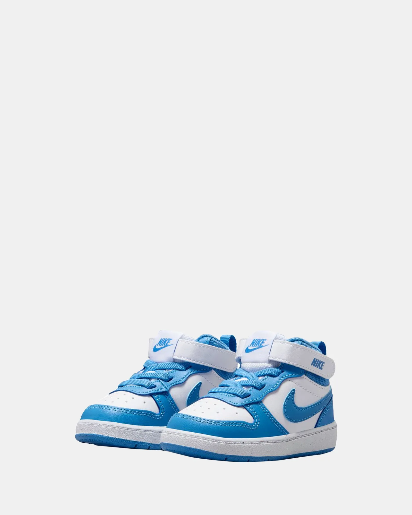 Nike Kids' Shoes Court Borough Mid 2 Infant White/Blue Beyond
