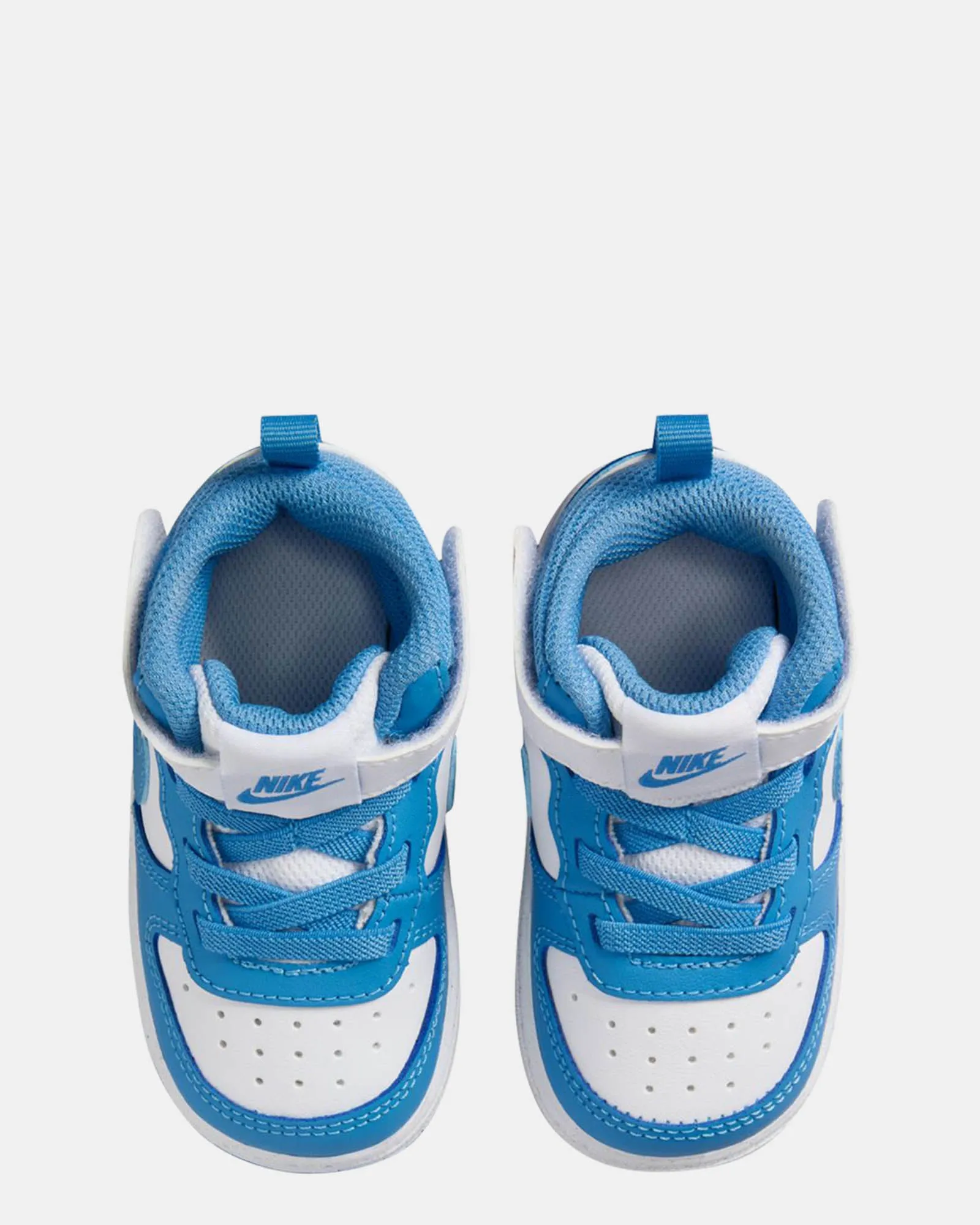 Nike Kids' Shoes Court Borough Mid 2 Infant White/Blue Beyond