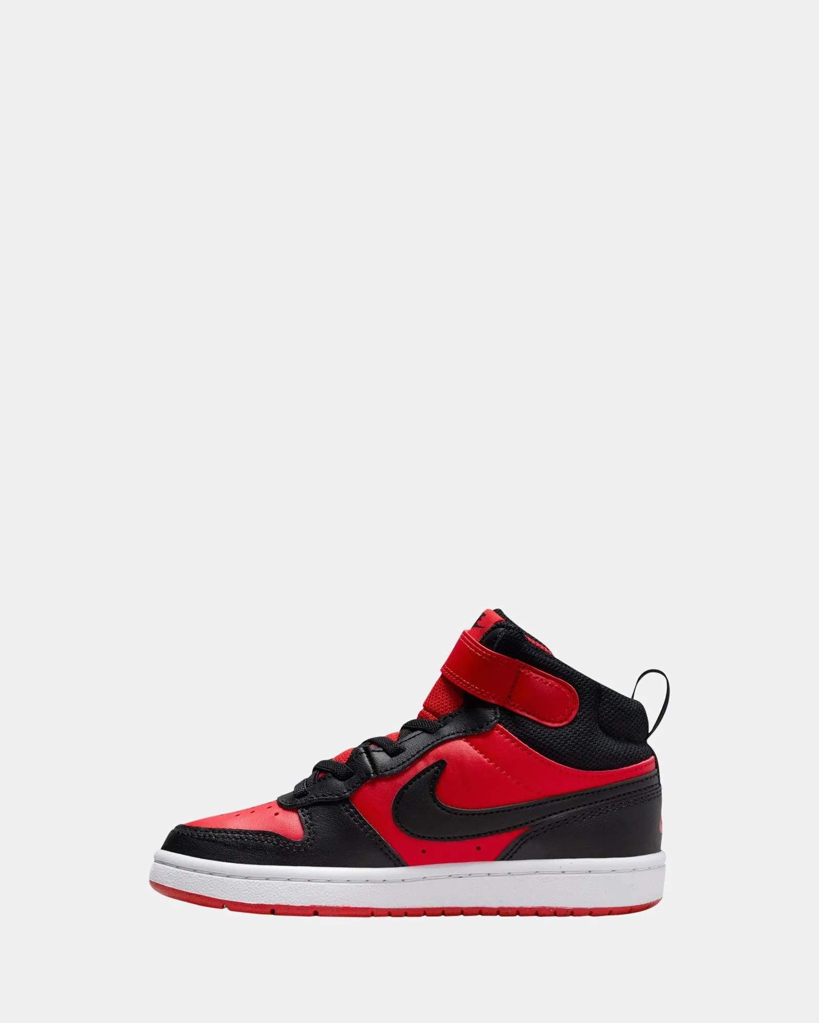 Nike Kids' Shoes Court Borough Mid 2 Pre-School Univ Red/Black/White