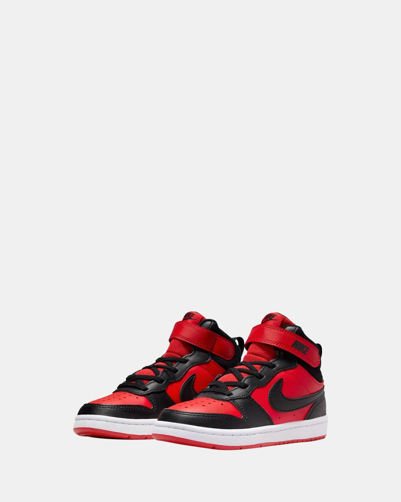Nike Kids' Shoes Court Borough Mid 2 Pre-School Univ Red/Black/White