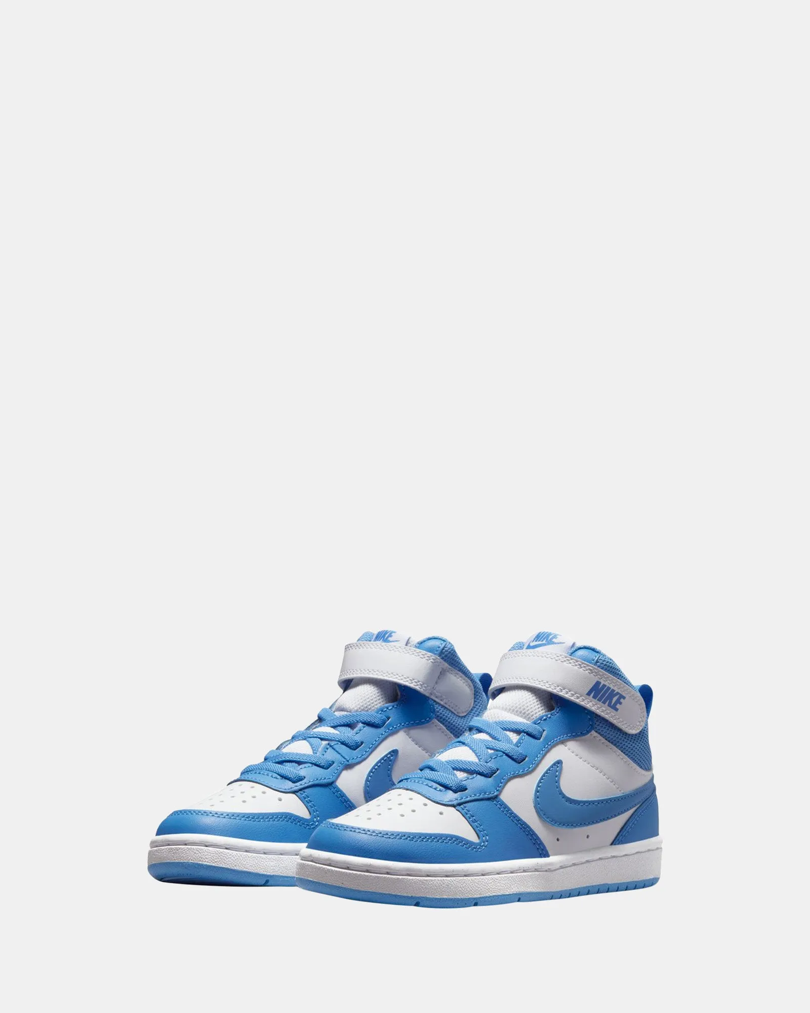 Nike Kids' Shoes Court Borough Mid 2 Pre-School White/Blue Beyond