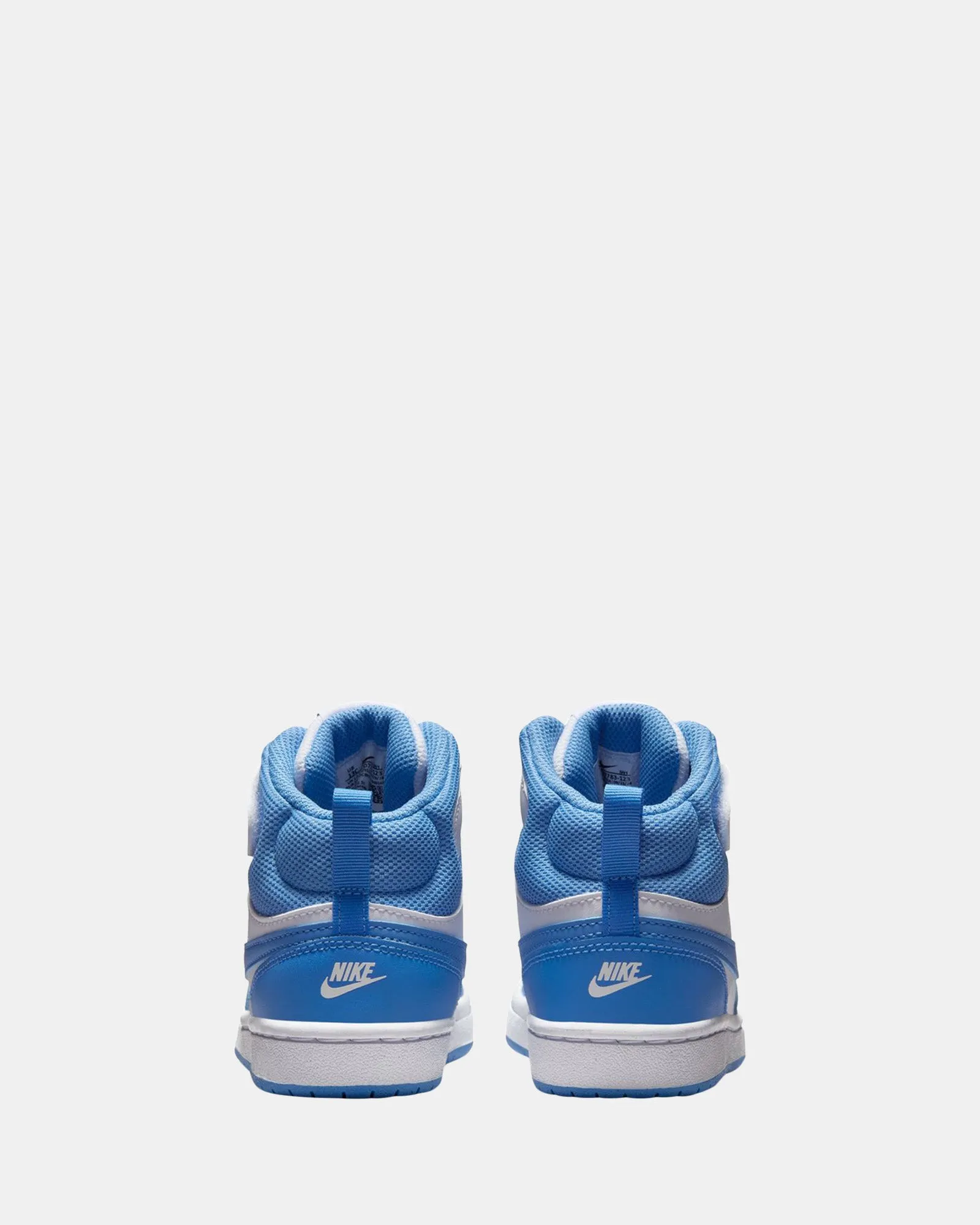 Nike Kids' Shoes Court Borough Mid 2 Pre-School White/Blue Beyond