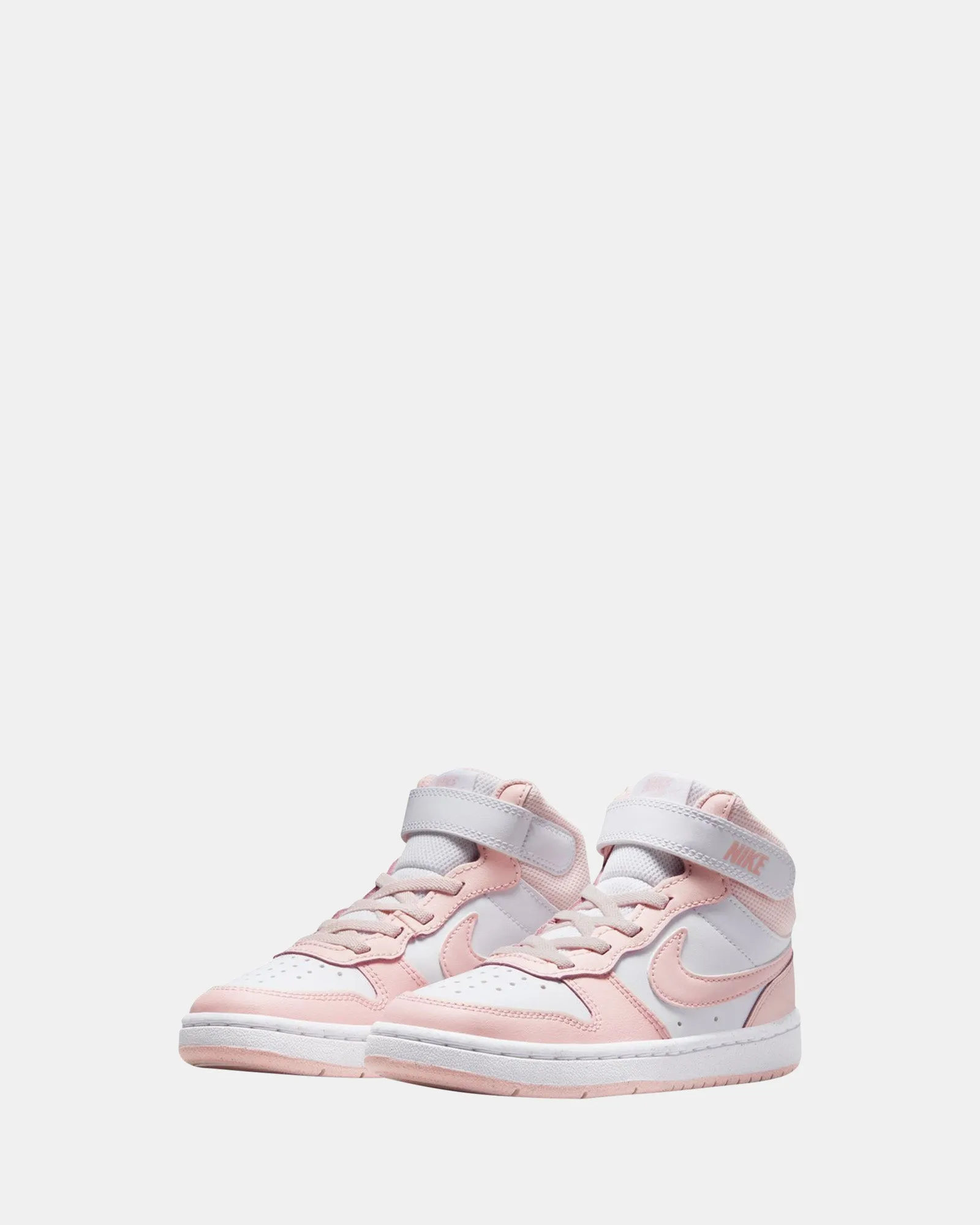 Nike Kids' Shoes Court Borough Mid 2 Ps G White/Echo Pink