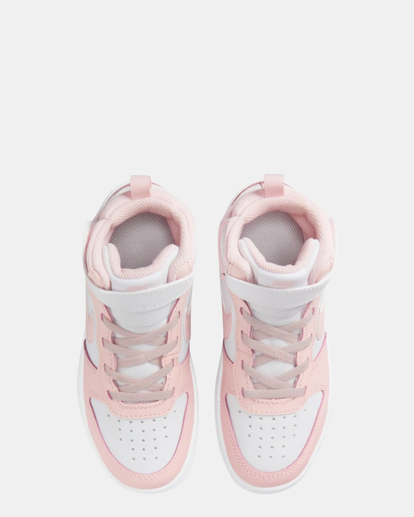 Nike Kids' Shoes Court Borough Mid 2 Ps G White/Echo Pink