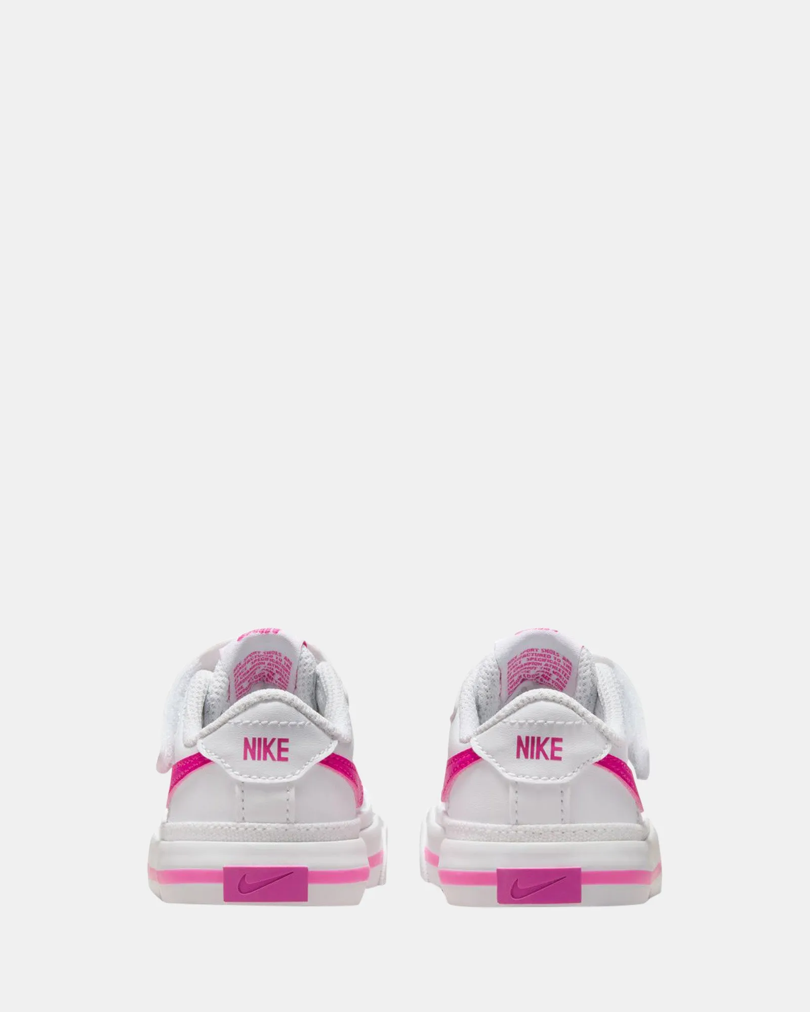 Nike Kids' Shoes Court Legacy Infant White/Laser Fuchsia