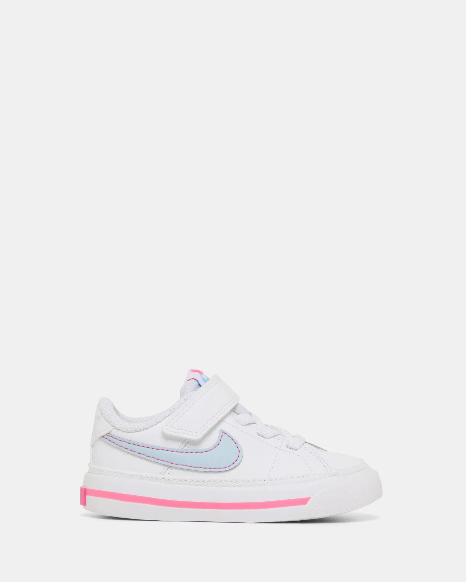 Nike Kids' Shoes Court Legacy Infant White/Lt Armory Blue/Pinksicle