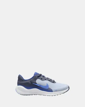 Nike Kids' Shoes Revolution 7 Grade School Football Grey/Royal Pulse/Blue