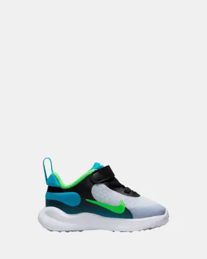 Nike Kids' Shoes Revolution 7 Infant Black/Green Strike/Grey