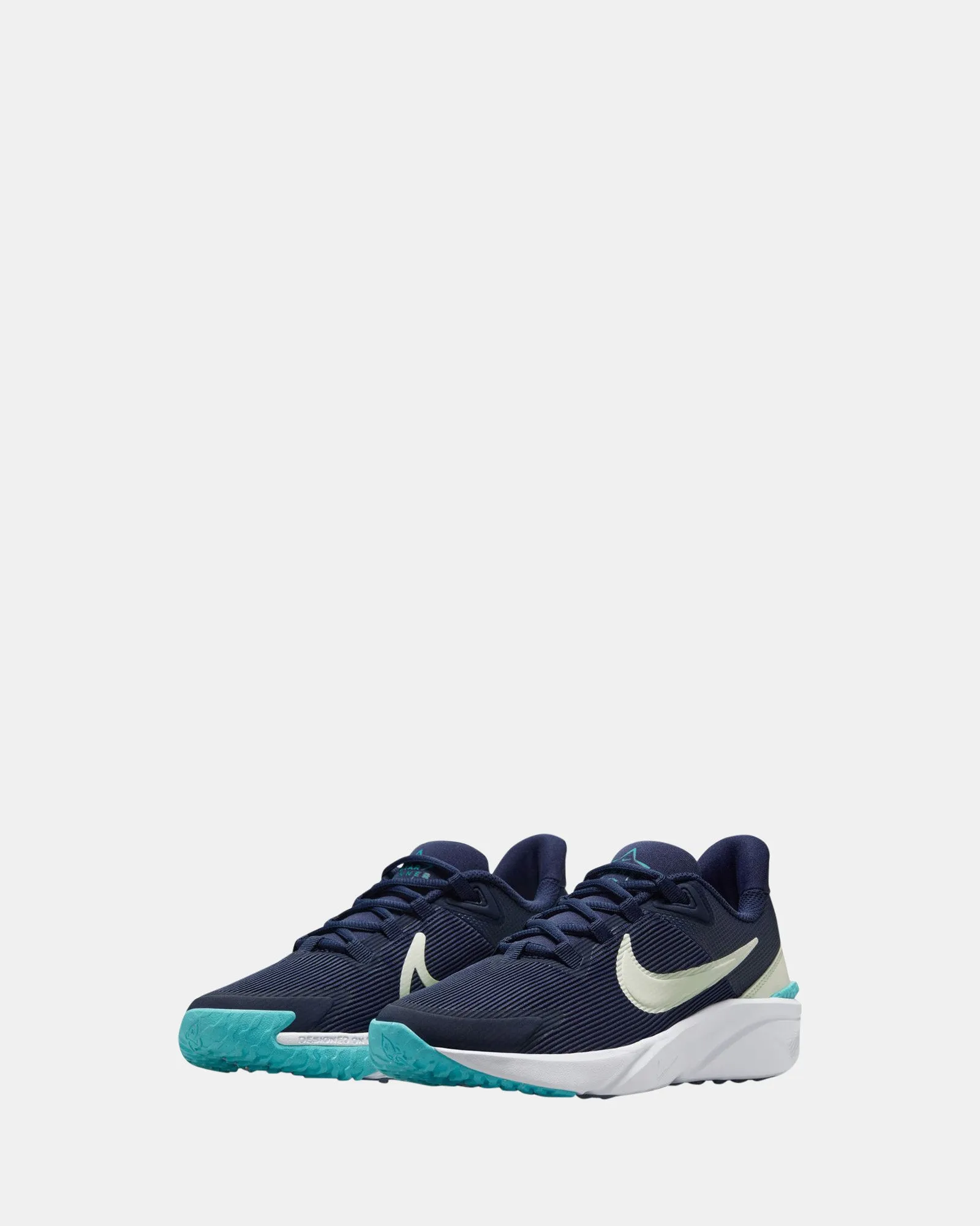 Nike Kids' Shoes Star Runner 4 Nn Grade School Midnight Navy/Volt Tint/Cactus