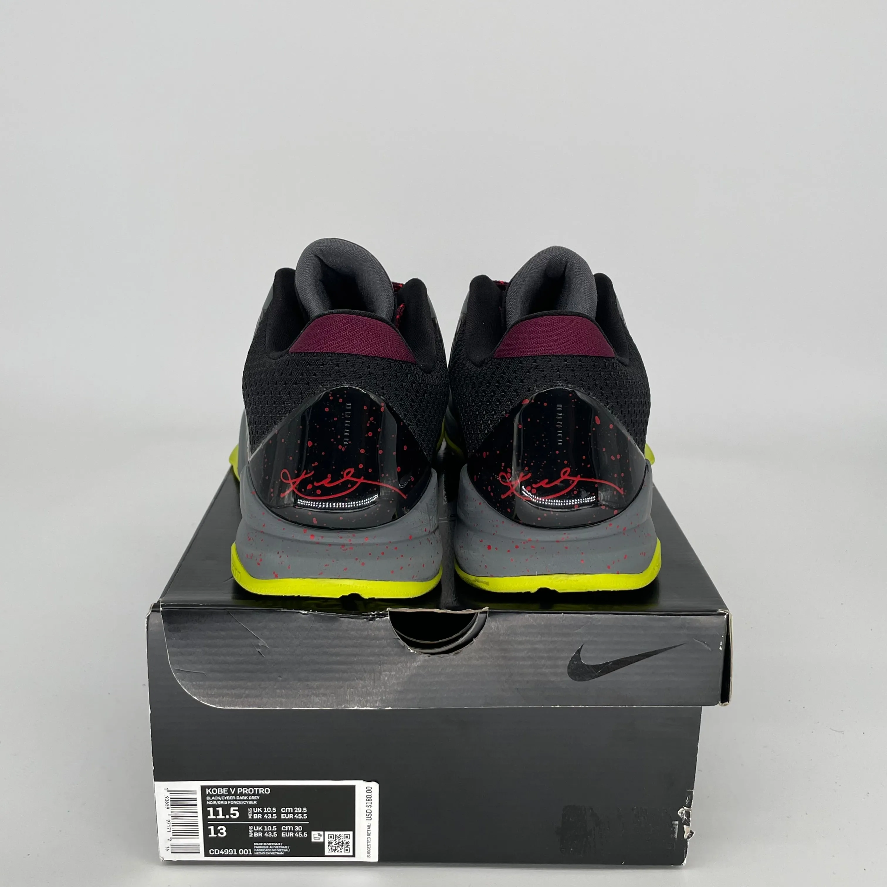 NIKE KOBE 5 PROTRO 2K GAMER EXCLUSIVE SIZE 11.5 CD4991-001