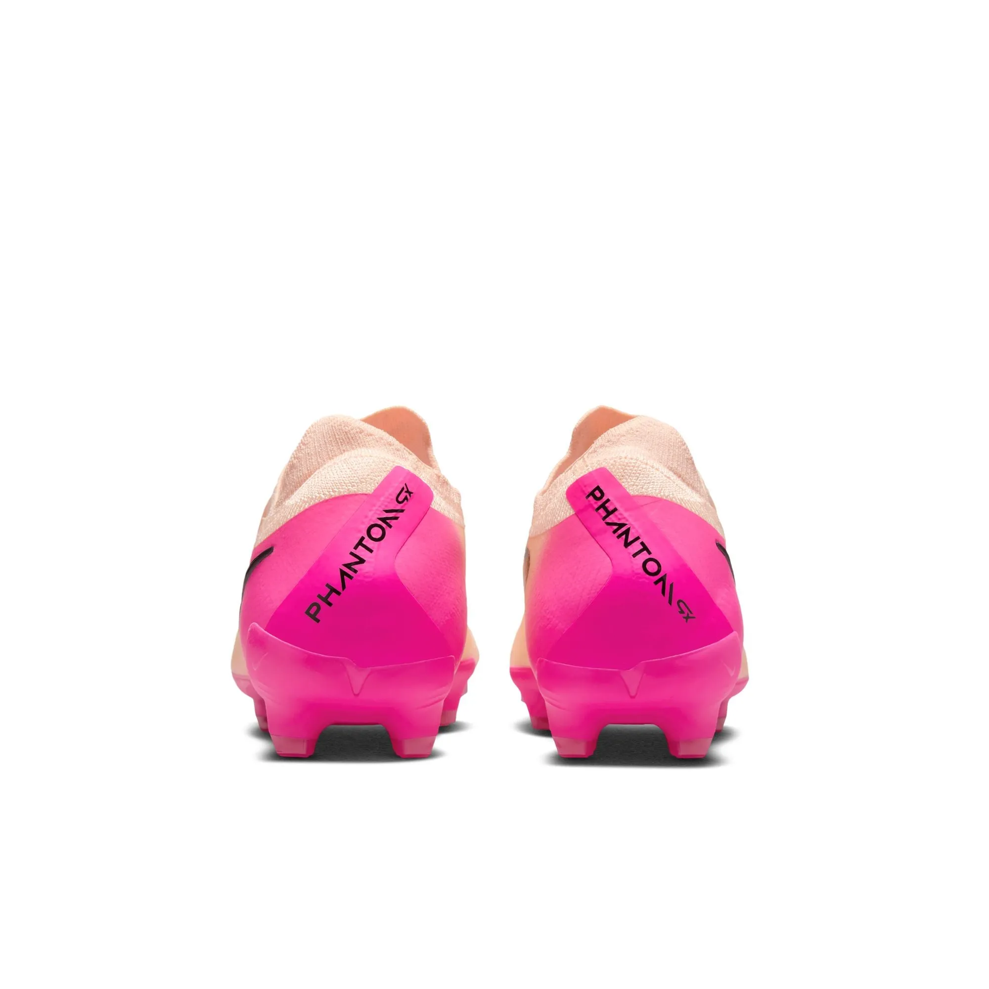 Nike Phantom GX II Pro FG Firm Ground Soccer Shoes - Chrimson Tint/ Black-Pink/ Blast