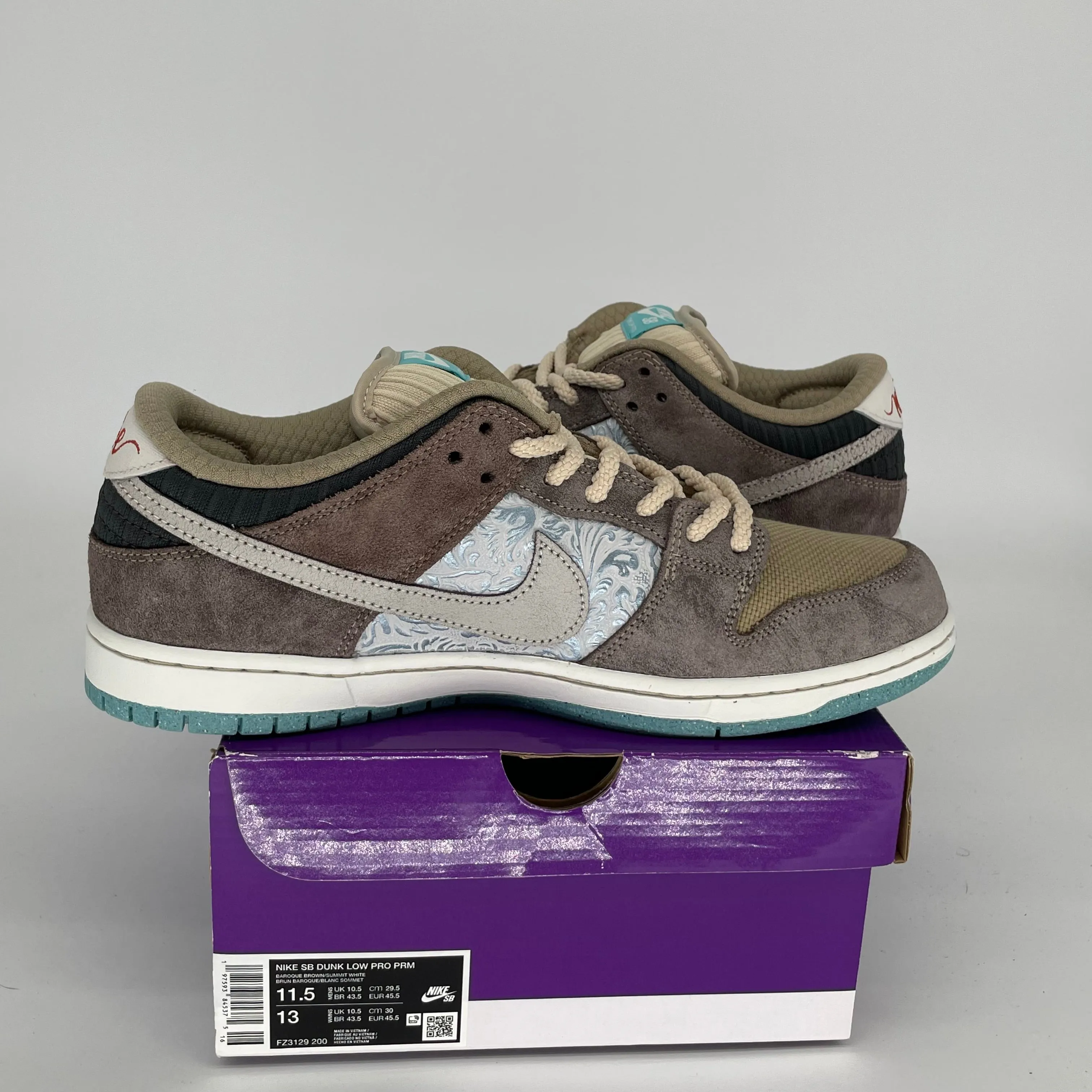 NIKE SB DUNK LOW BIG MONEY SAVINGS SIZE 11.5 FZ3129-200