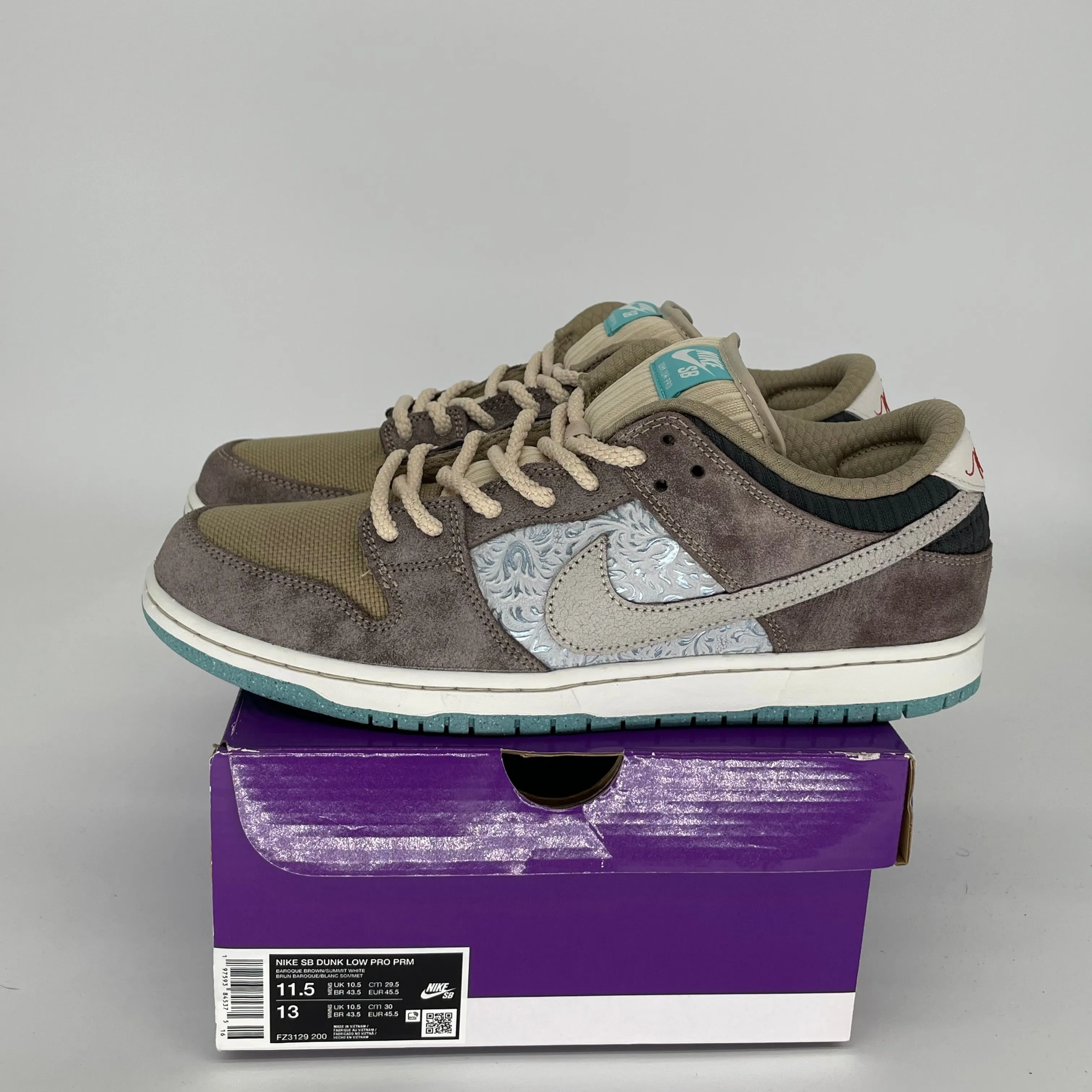 NIKE SB DUNK LOW BIG MONEY SAVINGS SIZE 11.5 FZ3129-200