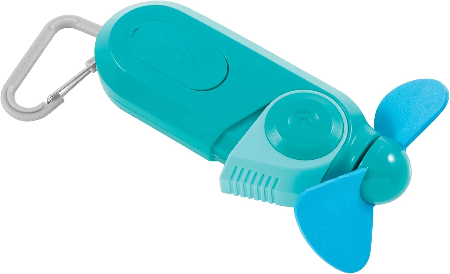 O2COOL Carabiner Sport Misting Fan - Pocket Sized, Portable On-The-Go Battery Powered Cooling