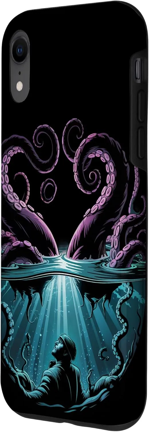 Octopus Kraken Pirate Mariners Final Vision Case for iPhone XR
