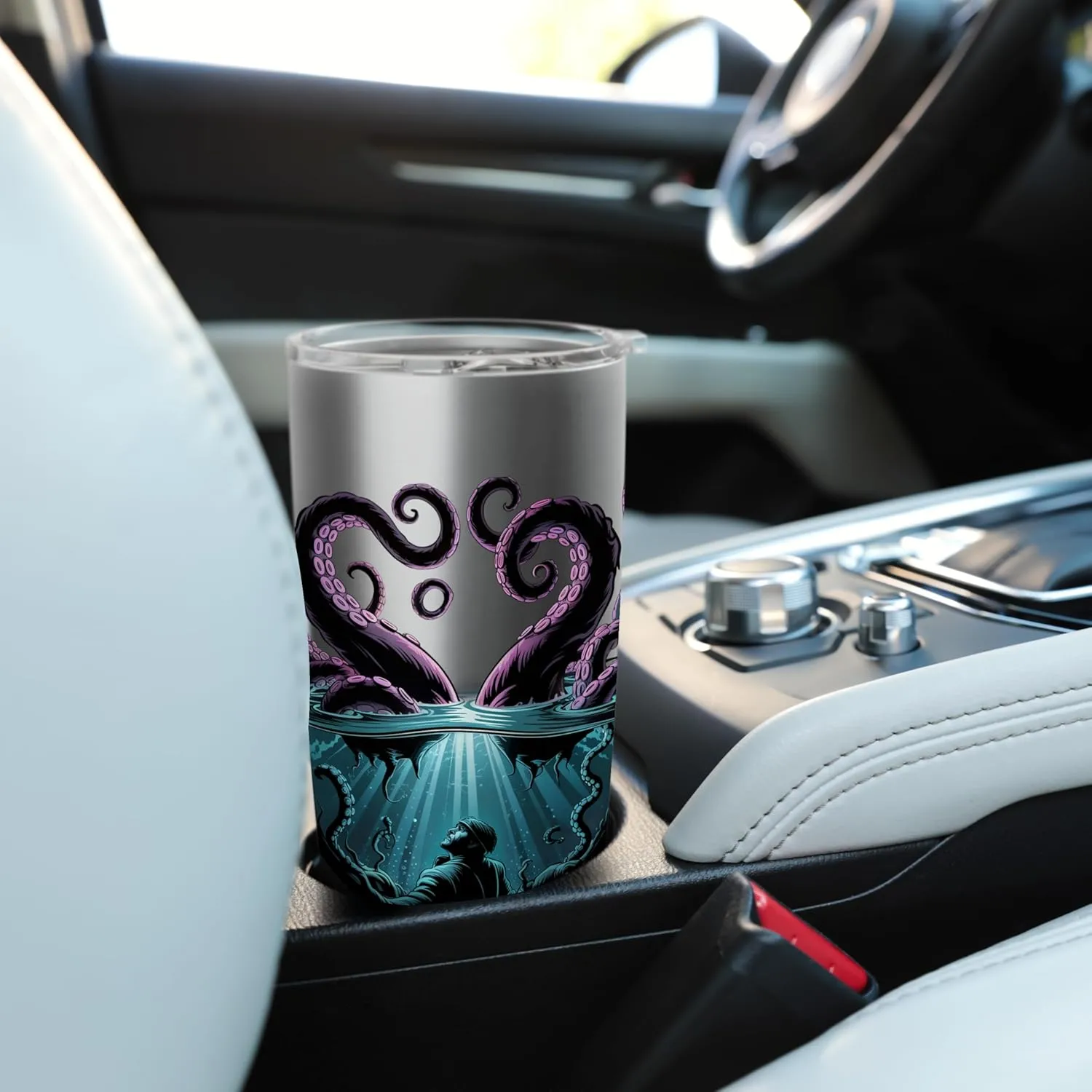 Octopus Kraken Pirate Mariners Final Vision Stainless Steel Insulated Tumbler