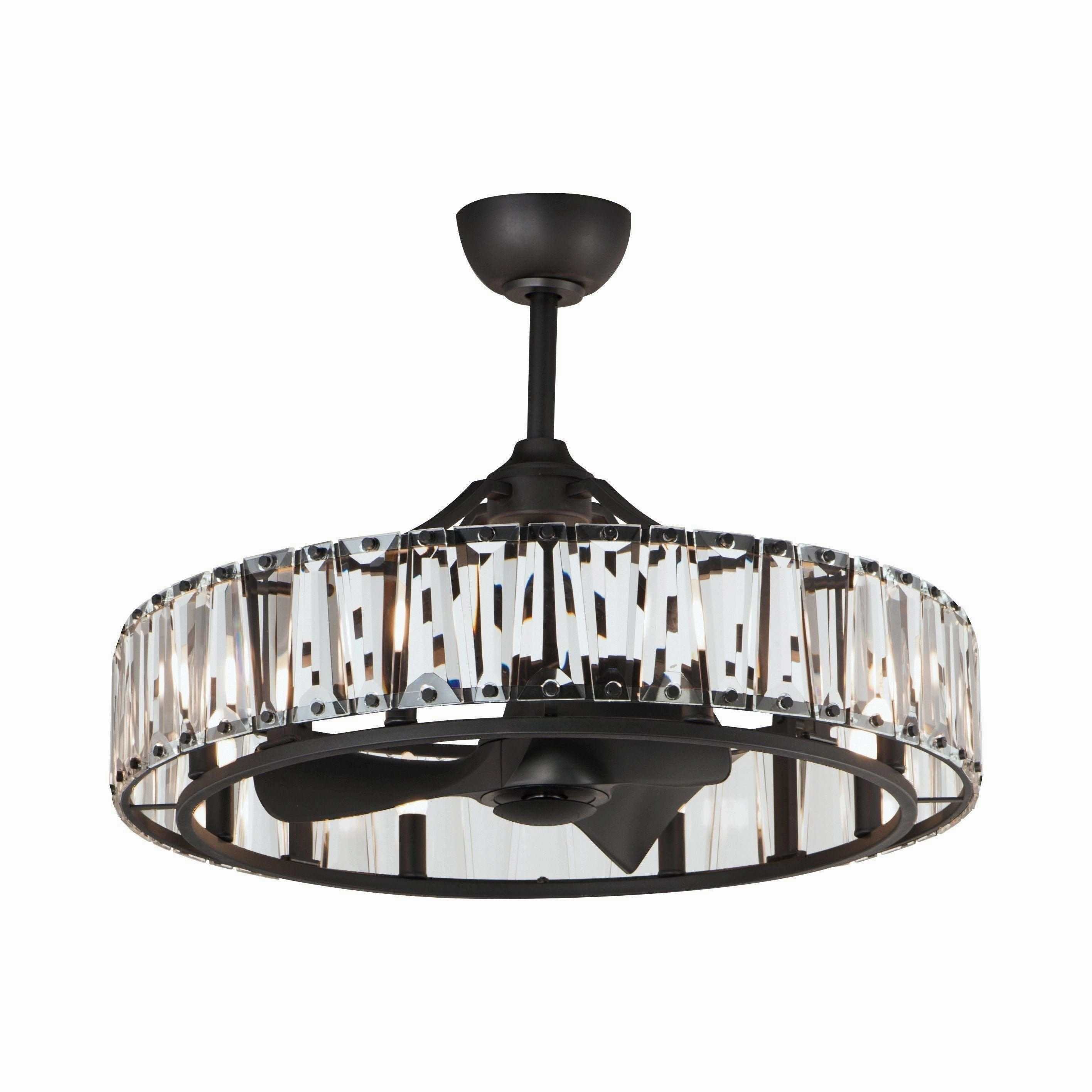 Odeon Fandelight ceiling fans with integrated LED lighting