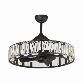 Odeon Fandelight ceiling fans with integrated LED lighting