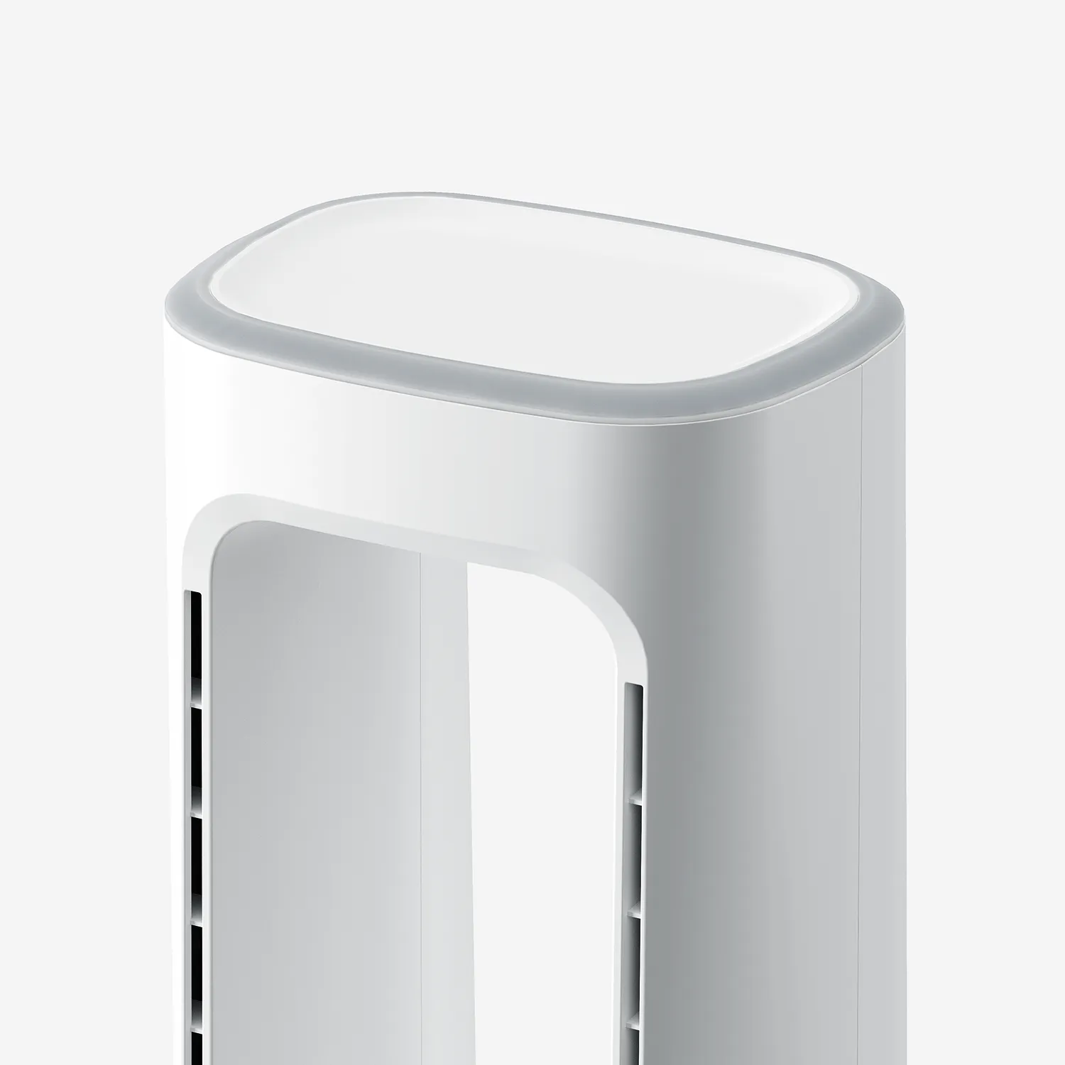 OmniAir 41" Premium Bladeless Tower Fan and Air Purifier with Smart App Control - White