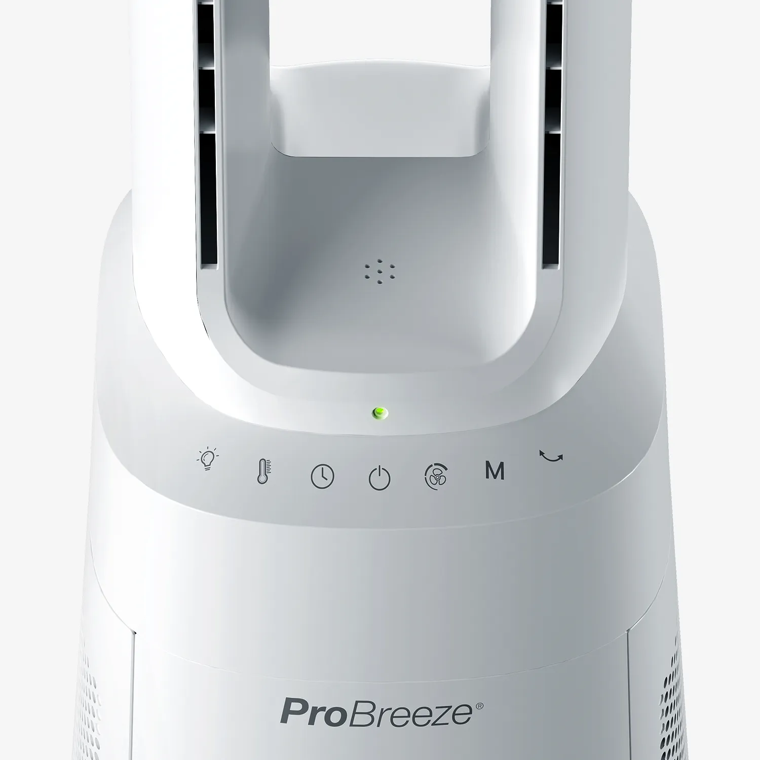 OmniAir 41" Premium Bladeless Tower Fan and Air Purifier with Smart App Control - White
