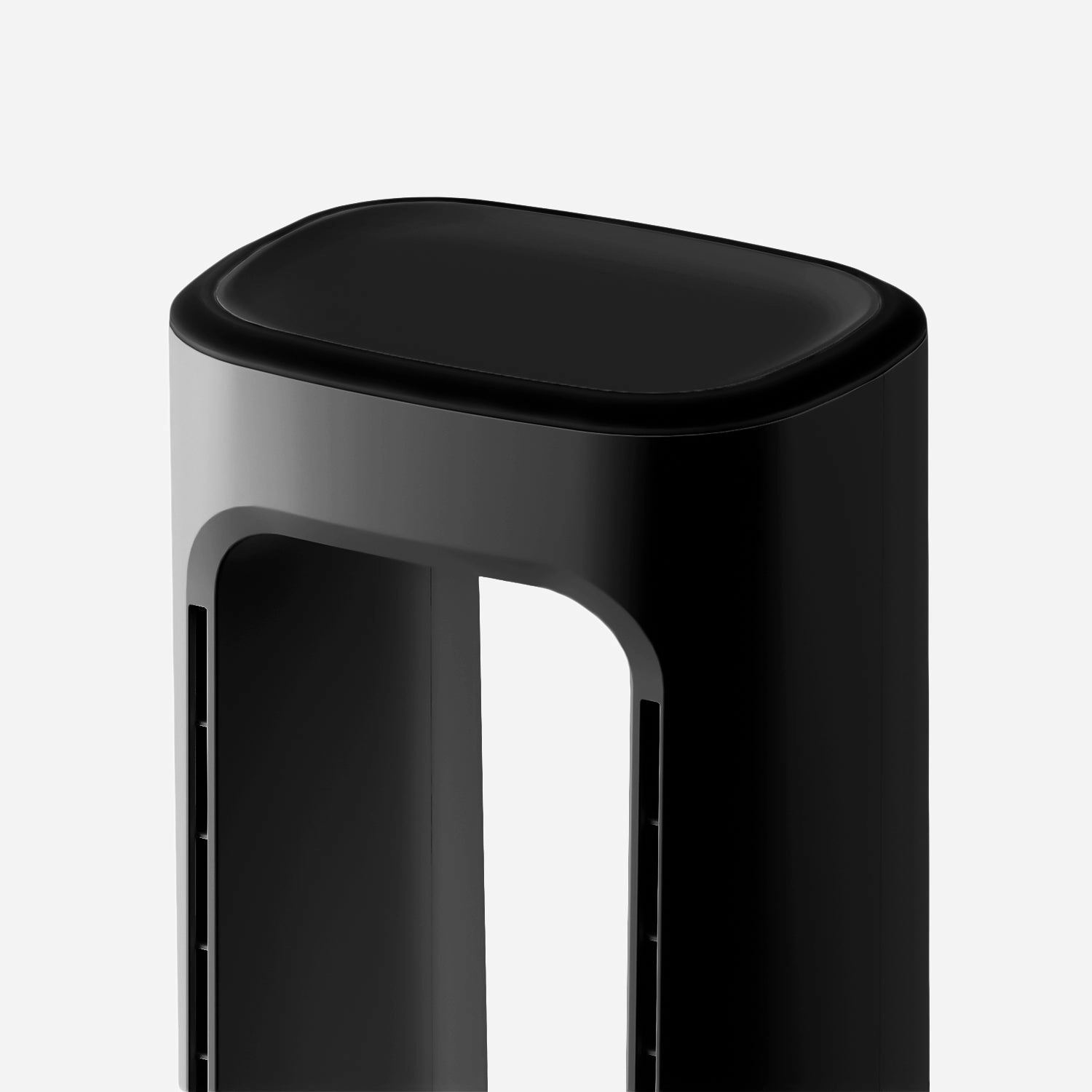 OmniAir 41" Premium Bladeless Tower Fan and Air Purifier with Smart App Control - Black