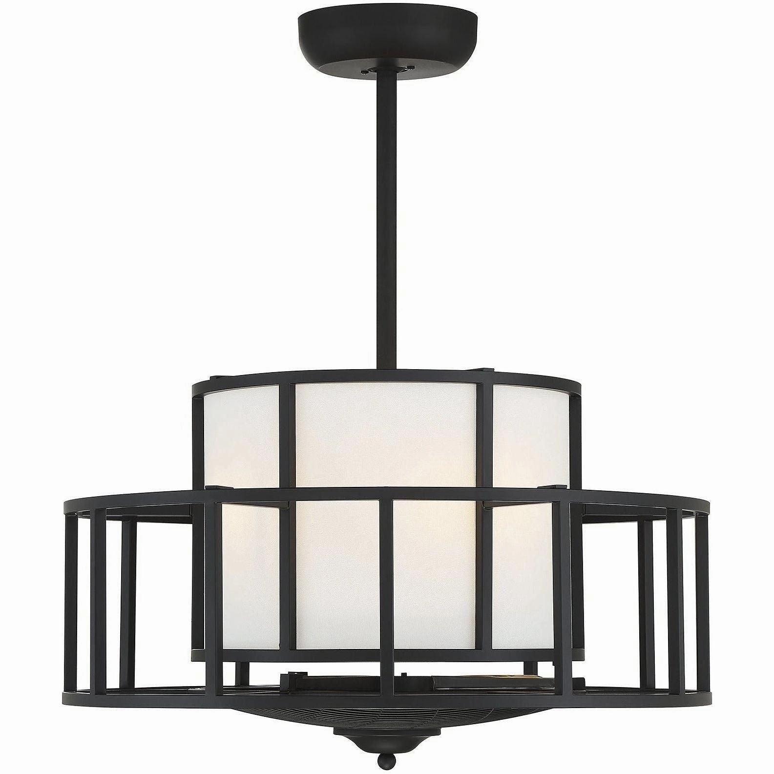 Oslo 4-Light Fan D'Lier