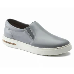 Oswego Slip-On Leather Shoe - Regular Width In Grey