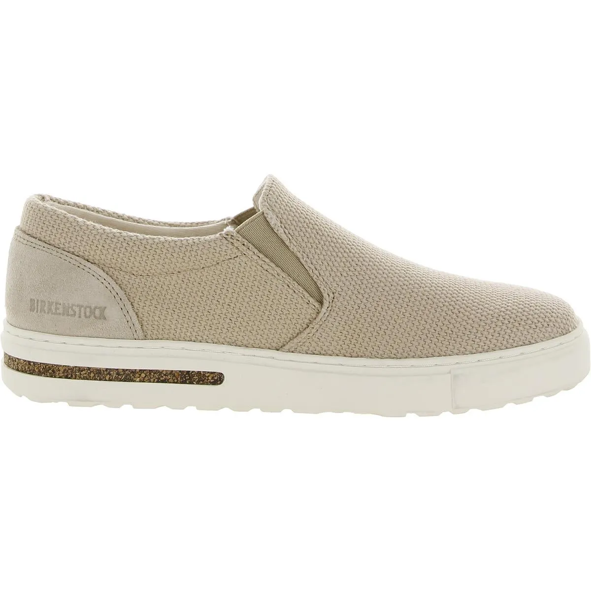 Oswego Womens Knit Footbed Slip-On Sneakers