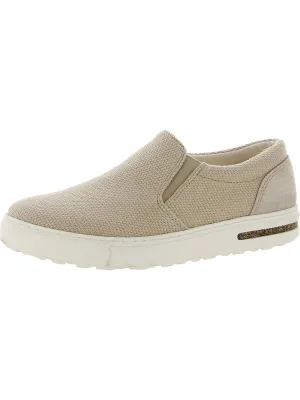 Oswego Womens Knit Footbed Slip-On Sneakers
