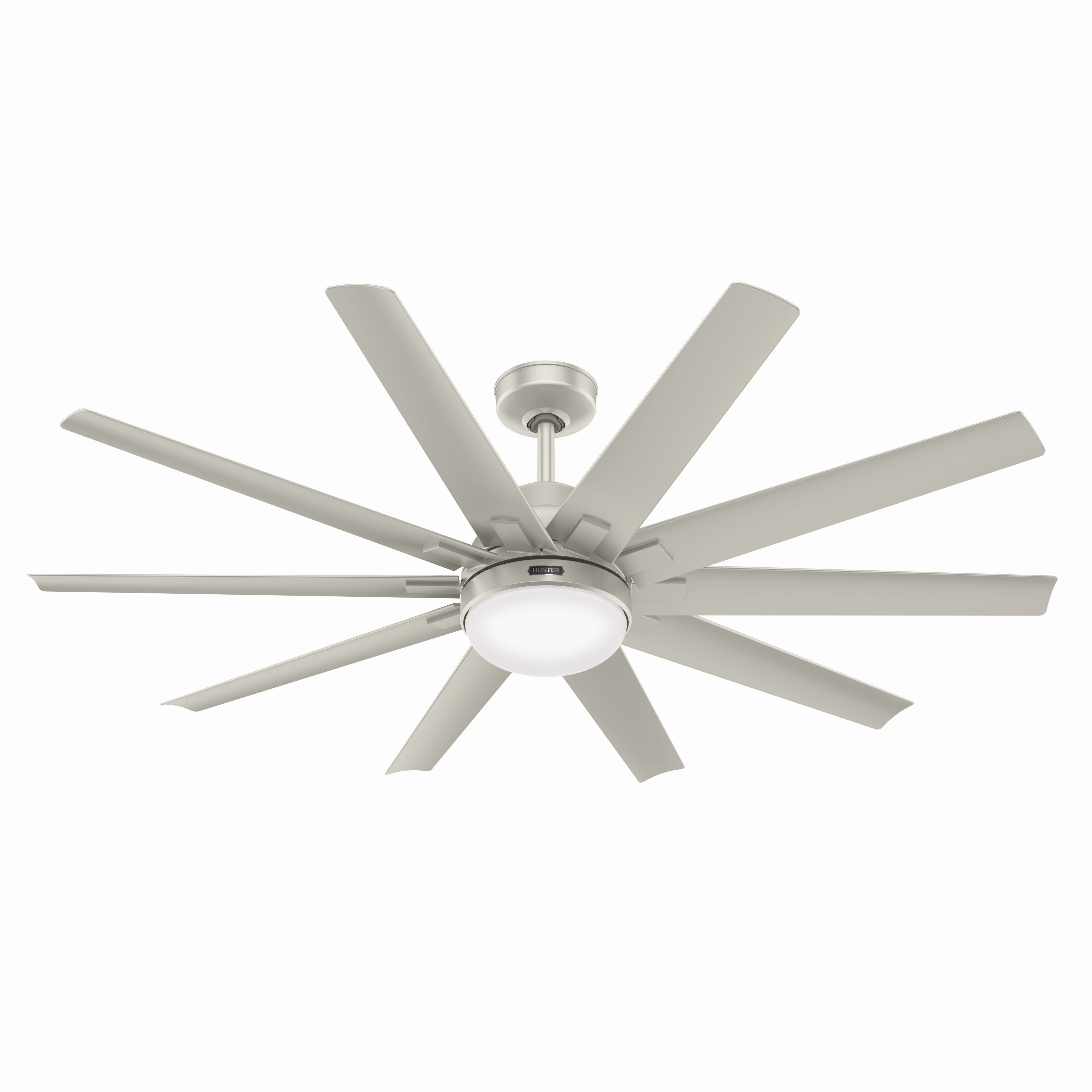 Overton 60"Ceiling Fan Matte Nickel