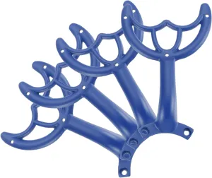 PATIKIL Ceiling Fan Blades Arms Replacement, 4 Pcs 52" Fan Blade Replacement Parts Mounting Bracket Kit for Replacing the Worn Fan Blades, Dark Blue Fan with safety blade design