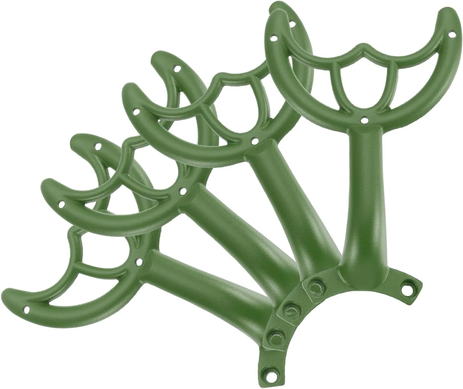 PATIKIL Ceiling Fan Blades Arms Replacement, 4 Pcs 52" Fan Blade Replacement Parts Mounting Bracket Kit for Replacing the Worn Fan Blades, Dark Green Fan with safety blade design