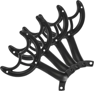 PATIKIL Ceiling Fan Replacement Kit - 4 Pcs 52" Blades Arms With Mounting Bracket for Replacing Worn Fan Parts, Black Fan with safety blade design