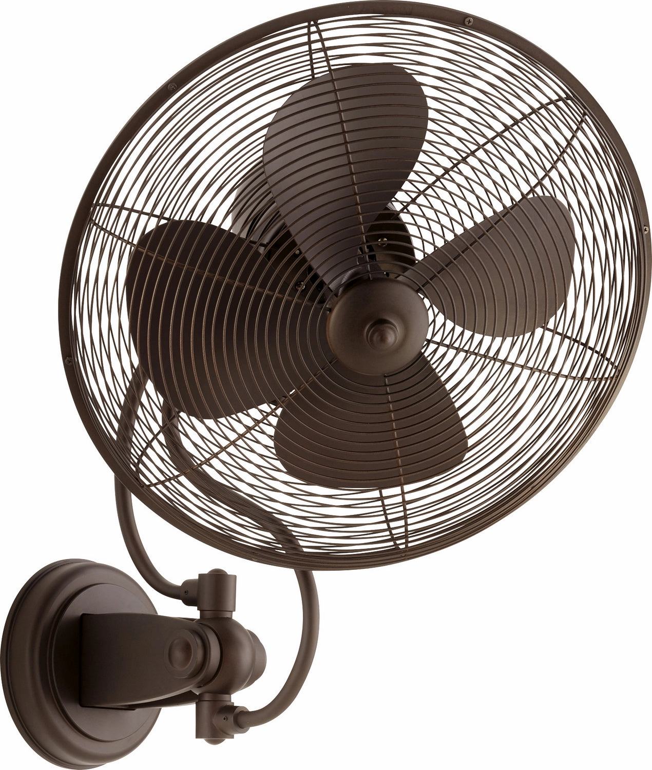 Piazza Patio Fan Oiled Bronze