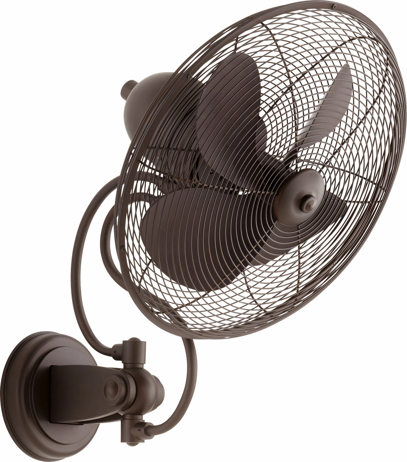 Piazza Patio Fan Oiled Bronze compact portable fans for travel and camping