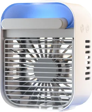 Portable Air Conditioners, Portable Cooler, USB Charging, Spray Refrigeration with Portable Humidification, Desktop Fan, Good Chilling Effect, Suitable for Desktop, Home, Office Desktop fan with humidification feature