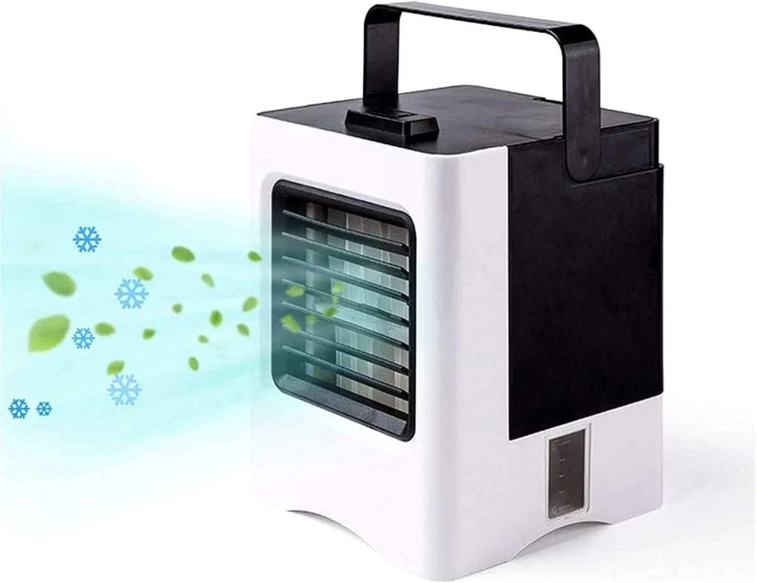 Portable Air Conditioning Fan, Usb Mini Cooler, Three-in-one Humidification And Purification, Low Noise Desktop Fan, Suitable For Both Camping And Office Use Desktop fan with humidification feature