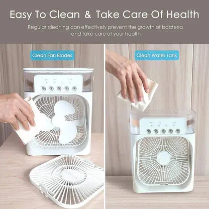 Portable Air Cooler   Humidifier  2-in-1 Relief