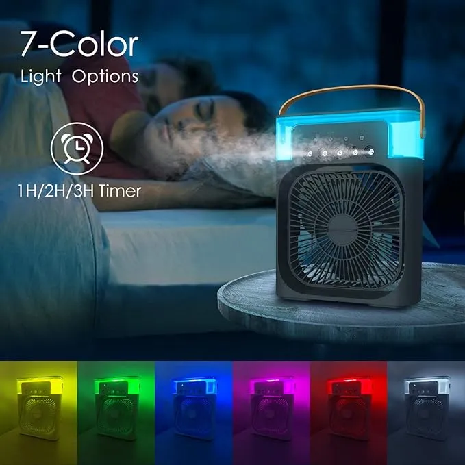 Portable Air Cooler   Humidifier  2-in-1 Relief