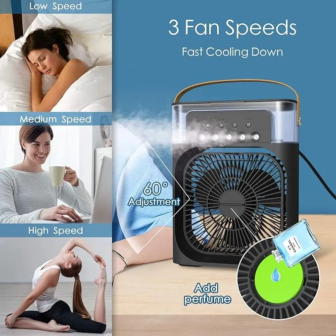 Portable Air Cooler   Humidifier  2-in-1 Relief