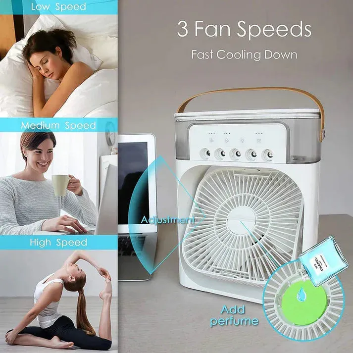 Portable Air Cooler   Humidifier  2-in-1 Relief
