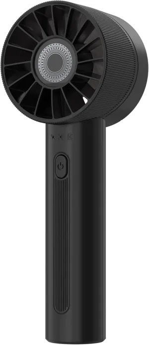 Portable Fan, Mini Handheld Fan with 3 Adjustable Speeds, 2600mAh Handheld Fan with 3-16H Usage Time and Newly Upgraded Motor, Small Lash Fan for Women's Make Up Fan, Nice Mini Fan for Summer (Black) Mini handheld fan for personal cooling