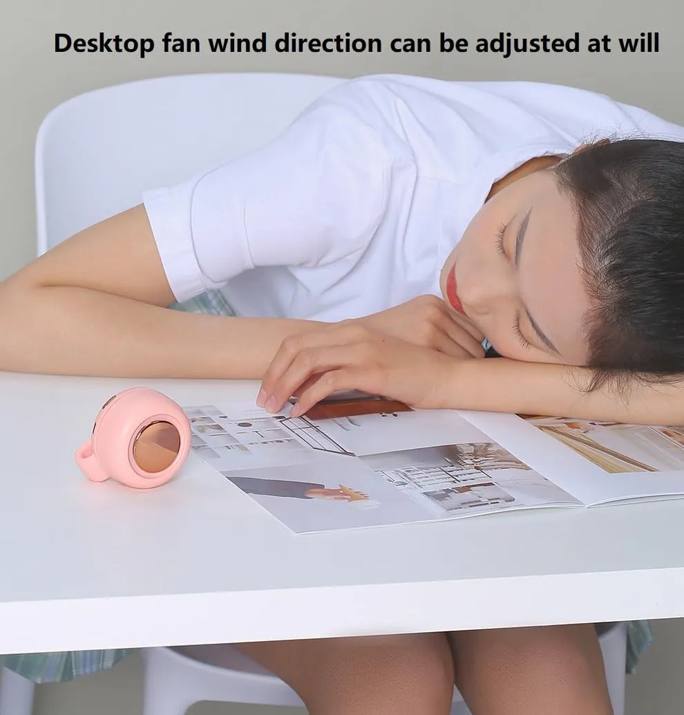 Portable Silent Bladeless Fan Clip, Waist Mounted Mini Fan, 3-Speed Rechargeable Waist/Neck Fan, 360 Rotatable, Suitable For Outdoor, Travel And Office, Travel Accessories (Green)