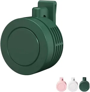 Portable Silent Mini Bladeless Electric Fan,Adjustable 3-speed Suspended Waist Fans,360 Rotatable Hands-Free Neck Fan,Rechargeable Rotating Body Fan,for Outdoor Travel Office 360-degree rotating fan for home use