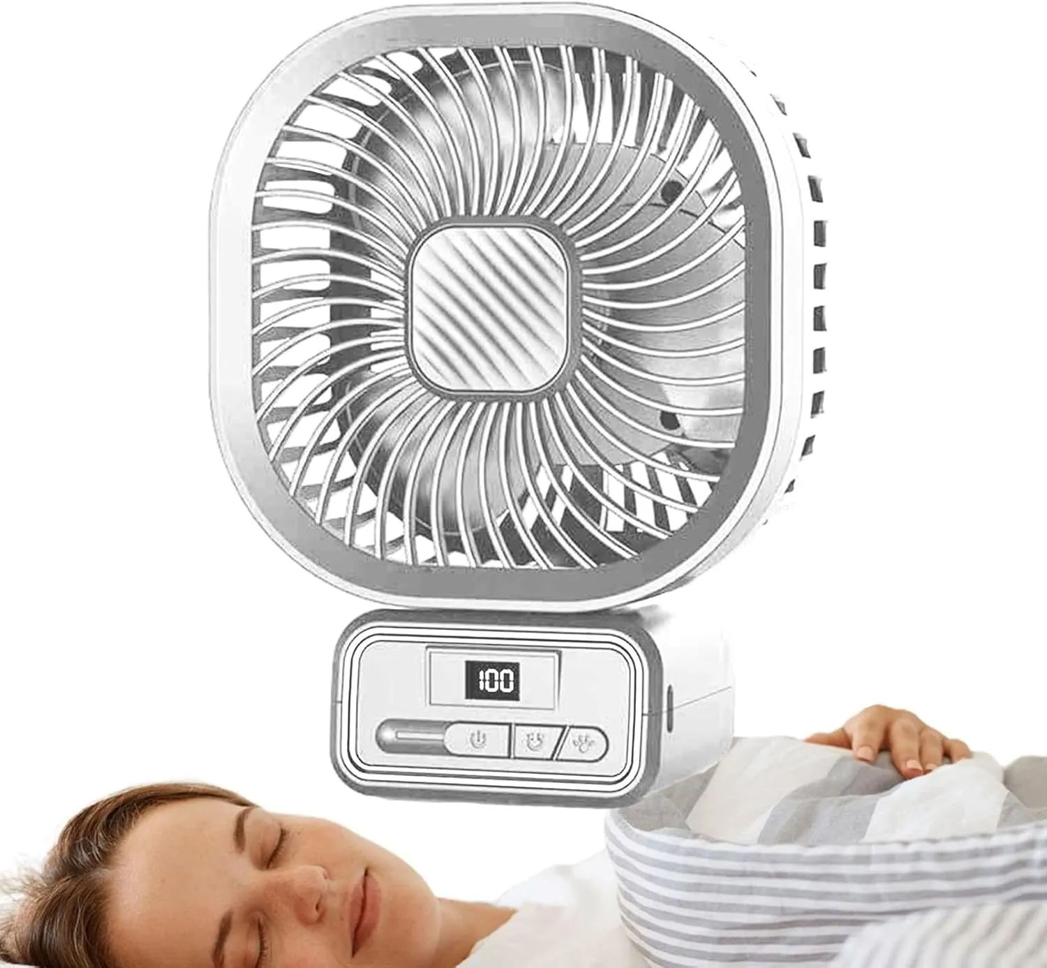 Portable Stroller Fan - Octopus Fan, Clip on Octopus Fan, Stroller Fan Tripod, Flexible Tripod Clip Fan | Portable Octopus Fan with Flexible Tripod, Low Noise Fan for Strollers Car Seats Octopus-shaped decorative fan