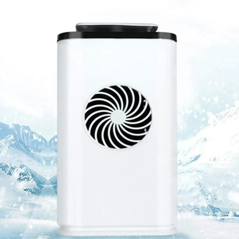Portable Usb Air Conditioner, Negative Ion Air Cooler, Three-in-one Cooling, Purification And Humidification, Mini Desktop Cooler, 12000w Negative Ion Generator Desktop fan with humidification feature