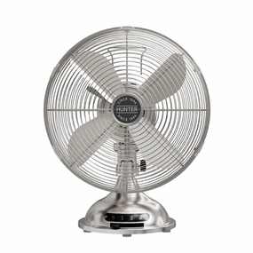 Portable Desk Fan Brushed Nickel compact portable fans for travel and camping