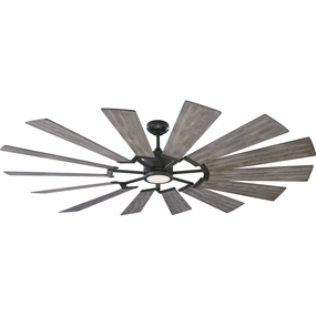 Prairie 72" LED Ceiling Fan ceiling fans with integrated LED lighting