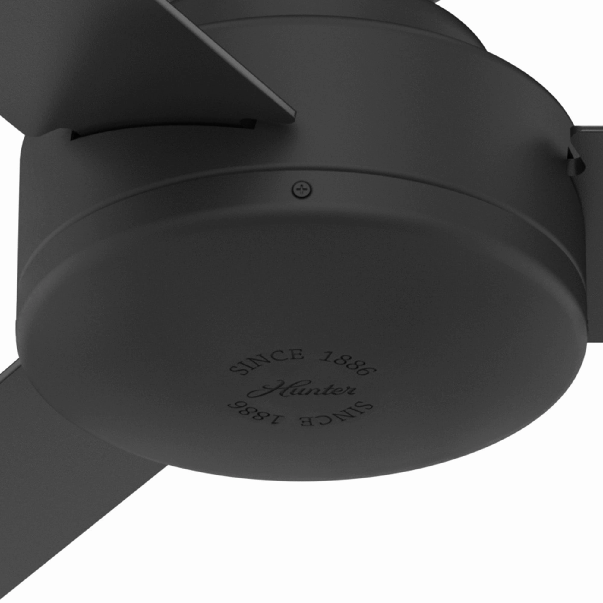 Presto 52"Ceiling Fan Matte Black