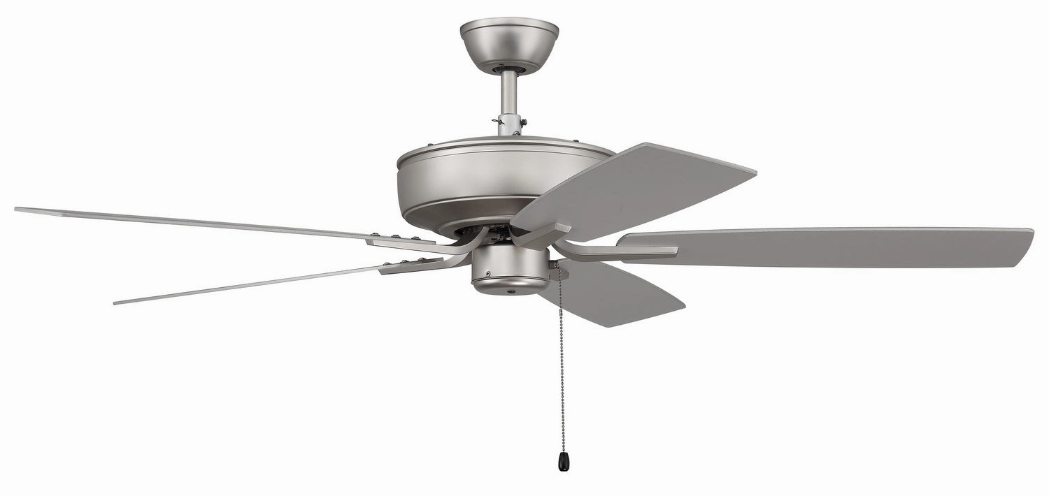 Pro Plus 52" Fan 52" Ceiling Fan in Brushed Satin Nickel Ceiling fan with adjustable speed settings